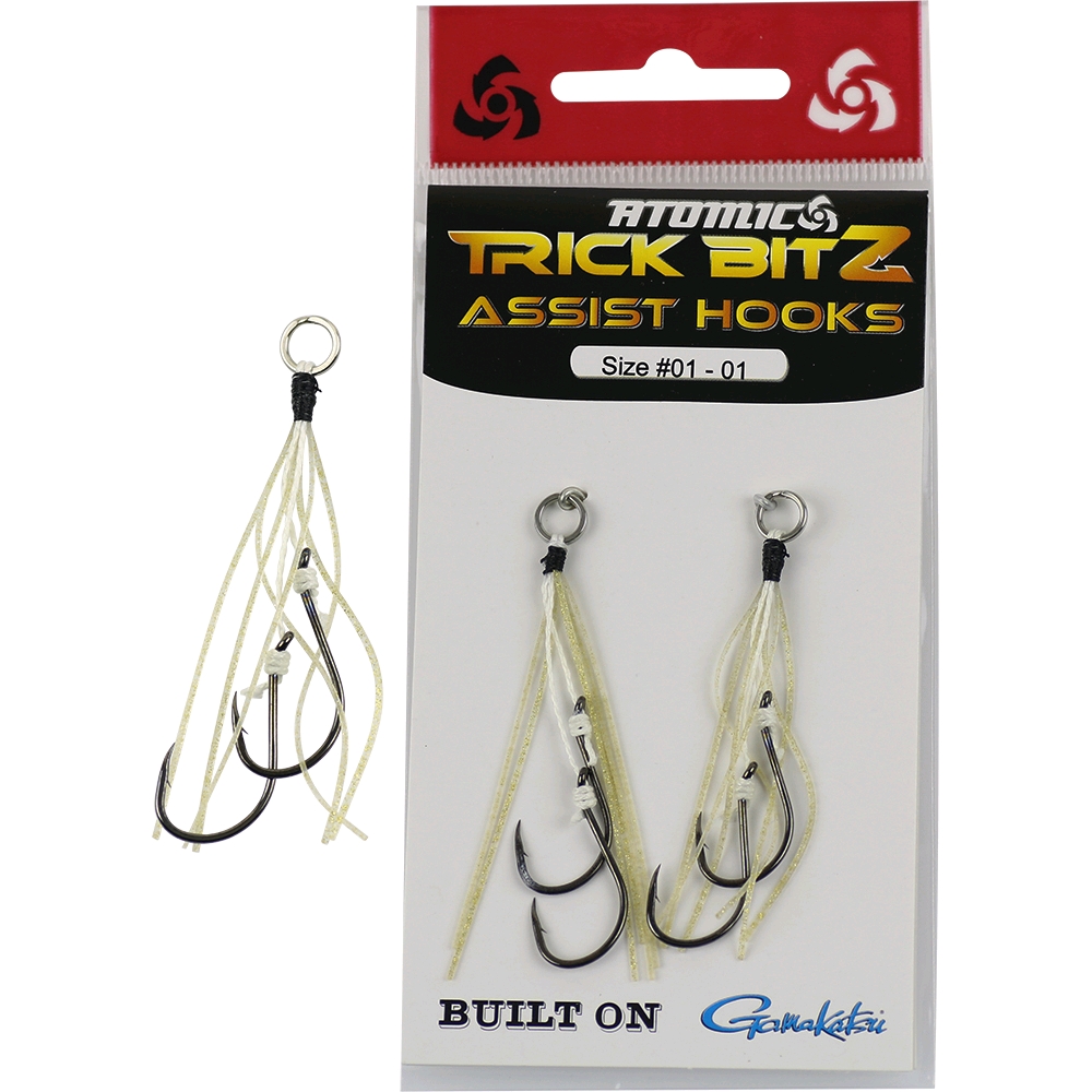 Atomic Trick Bitz Assist Hooks #8 - The Tackle Warehouse