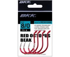 BKK Red Octopus Beak Bait Pack