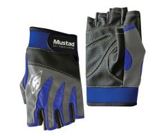 Mustad Half Finger Casting Gloves