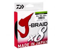 Daiwa J-Braid Chartreuse 150m