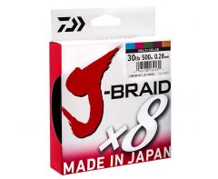 Daiwa J-Braid Multi Colour 300m