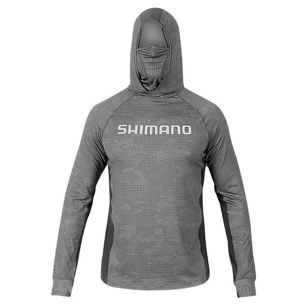 Shimano Hooded Tech Tee Ice Dot Camo